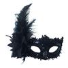 Цветочное украшение Маскарадная маска Маска с перьями Маска на Хэллоуин Косплей вечеринка Маска для глаз для женщин Маскарад Хэллоуин