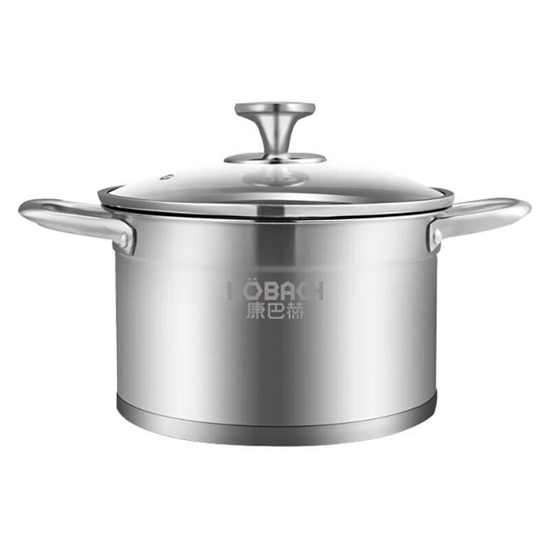 KOBACH 22cm 304 Stainless Steel Soup Pot