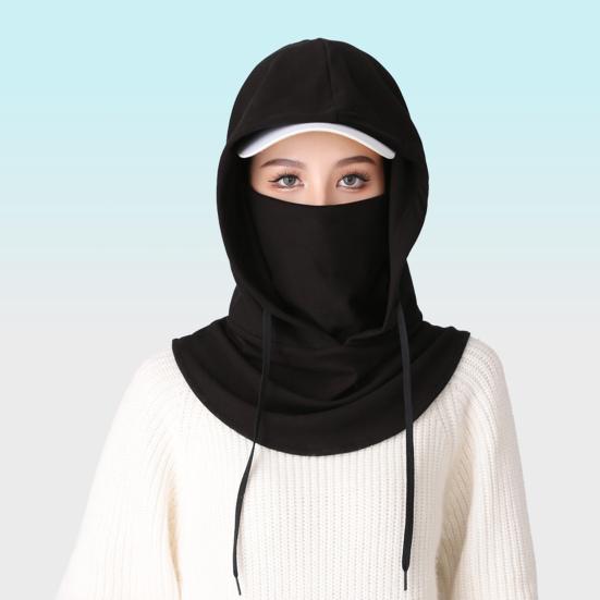 Женская зимняя шапка-балаклава Yousheng, толстая теплая флисовая ветрозащитная велосипедная защитная маска, регулируемая, полная защита для путешествий на открытом воздухе в холодную погоду