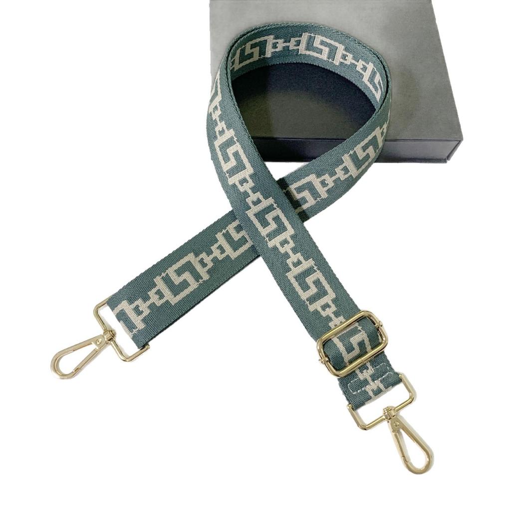 Бесплатная доставка за границу: 3,8 см Цветной ремень на плечо из искусственной кожи - Утолщенный аксессуар для сумки