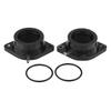 2Pcs Motorcycle Carb Carburetor Intake Manifold Boot Joint for YAMAHA V Star 1100