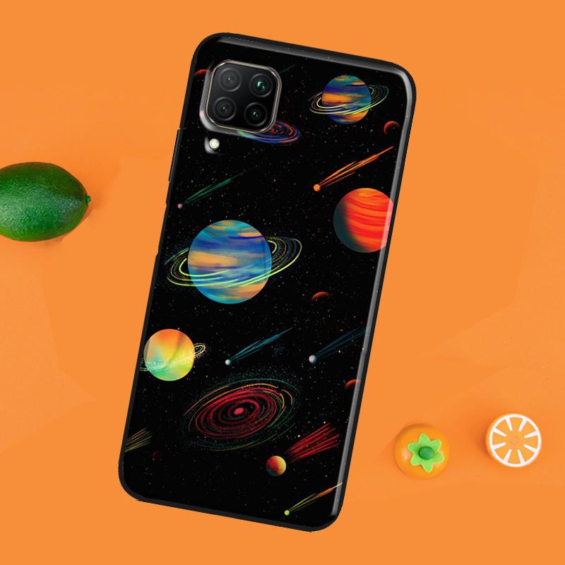 Magic Space Planet Phone Case For Huawei P40 Lite P20 P30 Pro Nova 5T P Smart Z 2019 2021 Honor 50 10i 8X 9X