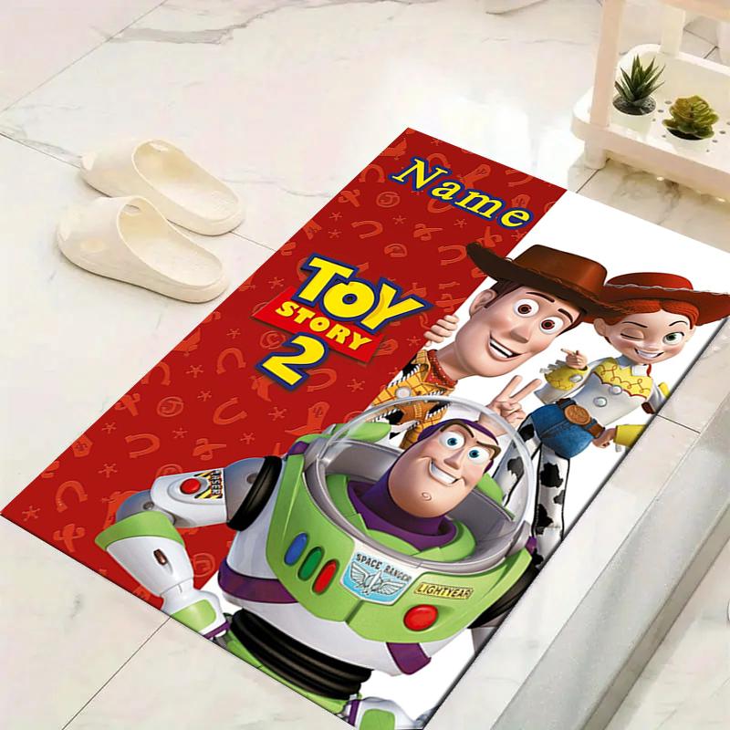 Custom 1Pc Toy Story Characters Rug Office Carpet Indoor Outdoor Entrance Doormat Nonslip Soft And Comfortable Living Room D916334