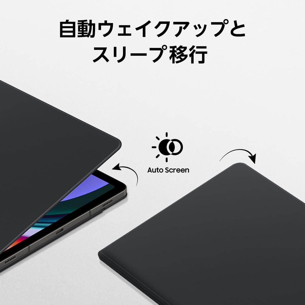 Galaxy Tab Smart Book Case S9/S9FE CoverBlackTablet AccessoriesSamsung GenuineEF-BX710PBEGJP