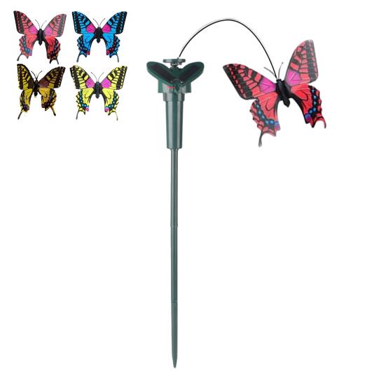 Fluttering Solar Hummingbirds Realistic Appearance Easy To Install Flying Dancing Hummingbirds Garden Stake Patio Decoration