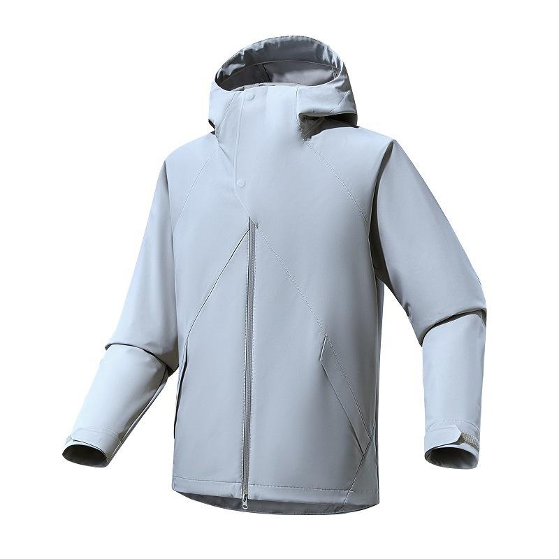 Mountain shell lightweight jacket women's windproof, waterproof and oil-proof outdoor DuPont three-proof magnetic hiking suit men