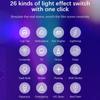 Andoer Комплект светодиодной видеолампы Y140 RGB Карманное освещение для видеоконференций CRI95+ 2500K-9000K с регулируемой яркостью 26