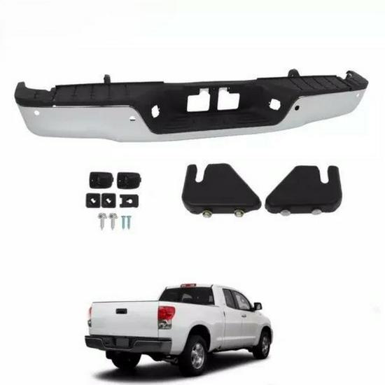 Задний бампер Toyota Tundra 2007-2014 с отверстиями