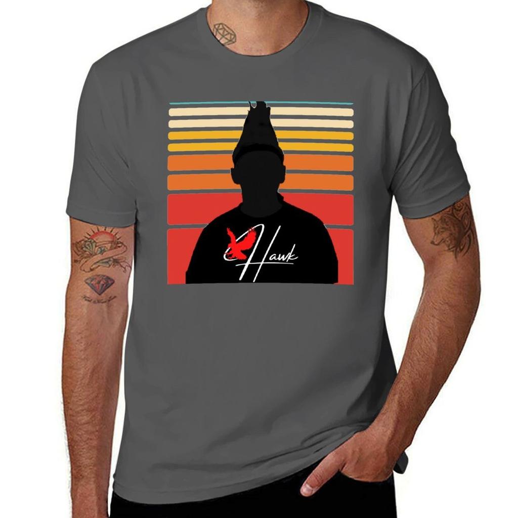 Hawk TShirt Casual Graphic Print Tee