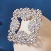 Versatile European & American Sunflower Rhinestone Bridal Shoe Clips