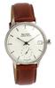 The STAC Japanese Watch Authentic Round Classic X Silver [The Stack] Men's Women's (Bar Brown)