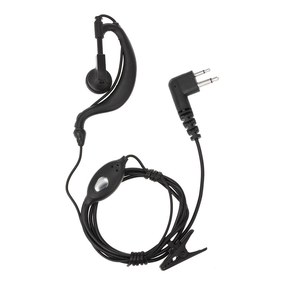 Walkie Talkie Headset Walkie Talkie Headset Earpiece with Mic PTT for Motorola Two Way Radio Walkie Talkie 2 Pin M Plug