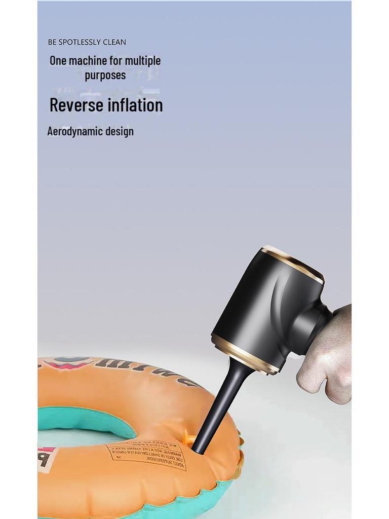 Мощный беспроводной ручной пылесос: 3-в-1, мощное всасывание, выдув сзади, для дома и автомобиля