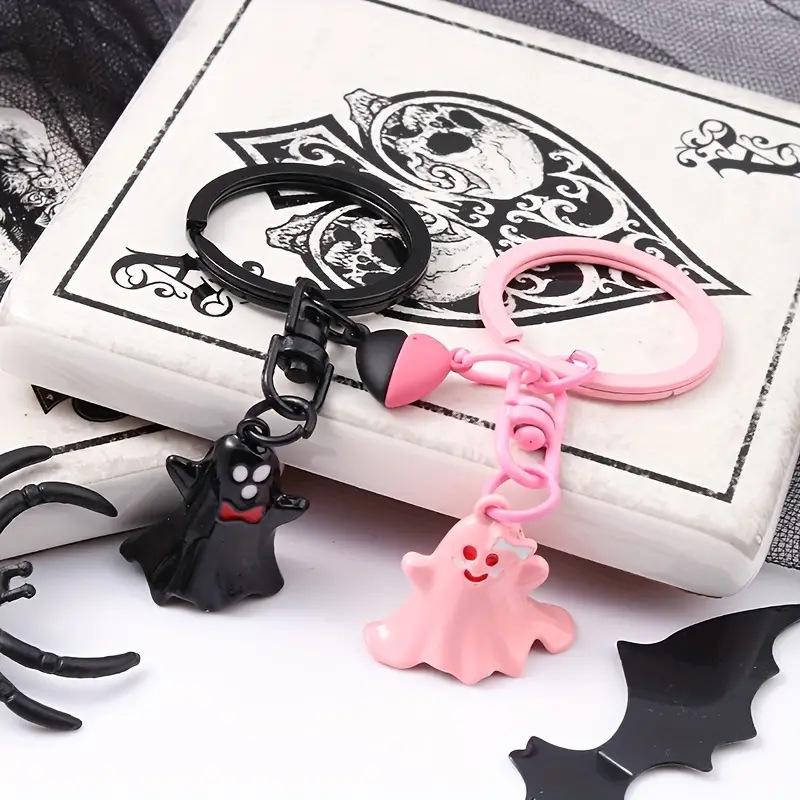 1pc Trendy Ghostly Magnetic Sticker for Women Cute Charm, Decorative Accessory for Keys, Bags & Backpacks Gift Bag Charm