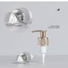 Soap bathroom Gold Chrome Plastic Bathroom Shampoo Bottle Body Wash Dispensers Hand Soap Dispensers