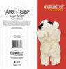 Dog Plush Toy - Squeaky Toy for All Dogs - Extra Soft Plush - Stuffed Animal Dog Toy for Cuddling & Playing - Cute Pet Toy (6", Cream)