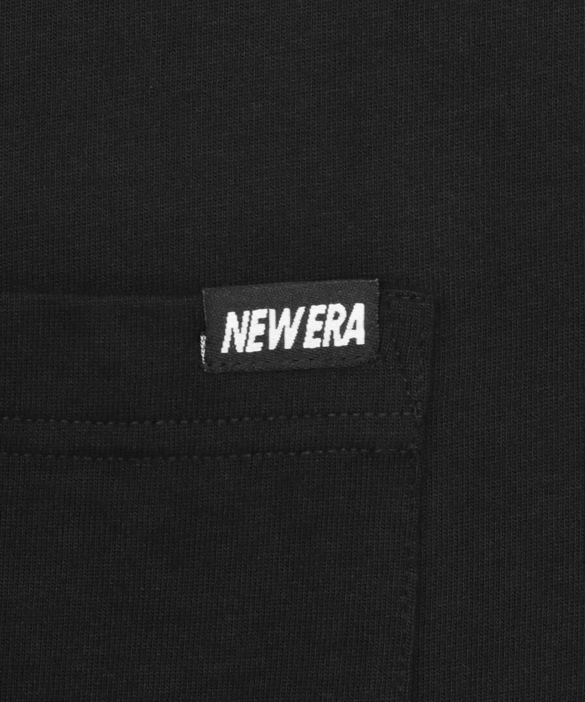 NEW ERA Short Sleeve Pocket Mini Brand Logo Black XL T-Shirt