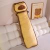Soft Toast Cat Long Body Sleeping Capybara Pillow for Bed Sofa Office High Quality Adordable Home Decor