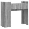 Console Table Grey Sonoma 100x35x90 cm Particleboard