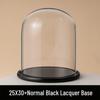 Eternal Flower Glass Dome: Modern Home Decor with Preserved Flowers and Handcrafted Figurine