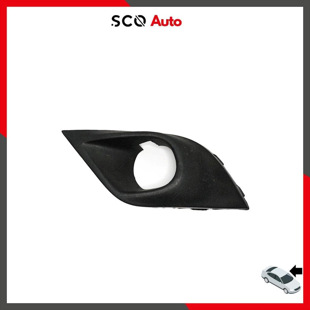 For Renault Clio Mk4 Facelift Fog Light Frame ABS Black Fog Lamp Cover Set Left Right 261A39715R 261A28633R 261A34190R
