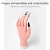 Bendable Nail Practice Hand Flexible Positioning Fake Hand Mannequin Hand  Manicure Practice