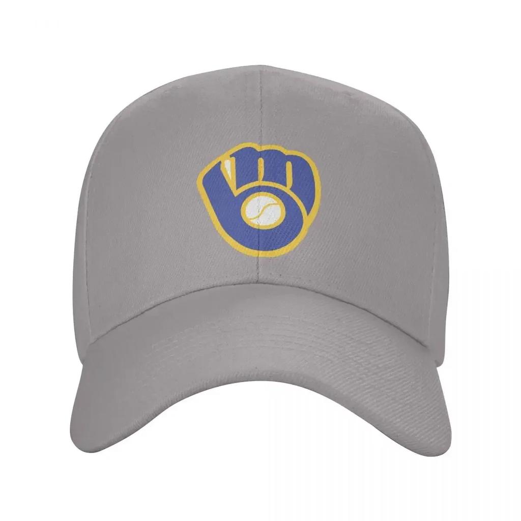 Спортивная бейсболка Brewers Новинка в шляпе Пляжная сумка Роскошная кепка Унисекс Кепки Женские