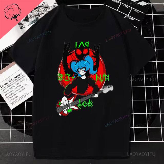 Унисекс хлопковая футболка с принтом Sally Face Женская смешная футболка с коротким рукавом Летняя модная повседневная футболка с коротким рукавом Верхняя одежда для улицы