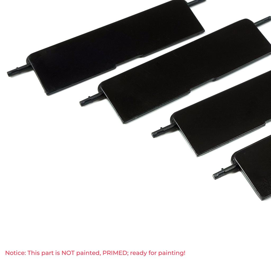 ESR555-1 4x Panoramic Roof Glass Sunroof Molding Port Bag Cover Rail Lid Trim 2126902882 for Mercedes E Class W212 S212 96*30 Mm