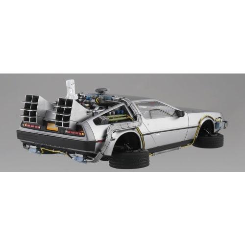 Aoshima Bunka Kyozai Movie Mecha No. BT-02 Back To the Future Part II Time Machine 1/24 Scale Plastic Model (Car)