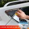 Chrome Parts Restoration & Metal Polishing Paste, Enhances And Restores Shine on Metals And Chrome, Includes Sponge, Suitable f