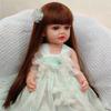 55 см детская силиконовая кукла реборн для девочек 55 см милая BB для новорожденных реалистичная мягкая форма наборы кукол принцесса милый подарок игрушки для детей