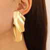 New Trend Fashion Irregular Metal Sequin Geometric Earrings For Women