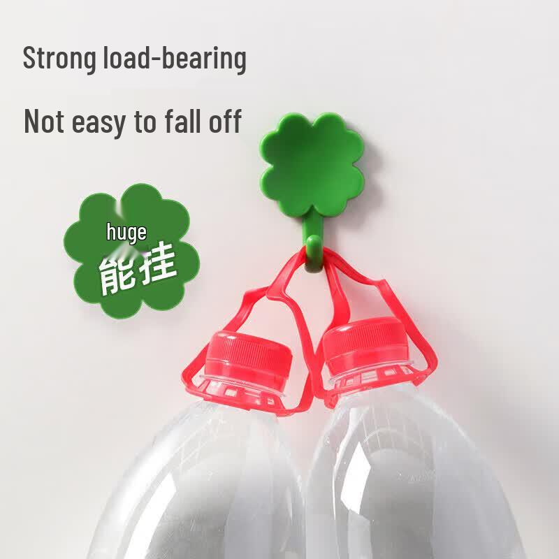 CHAHUA Lucky Four Seasons Adhesive Hooks (4-Pack)
