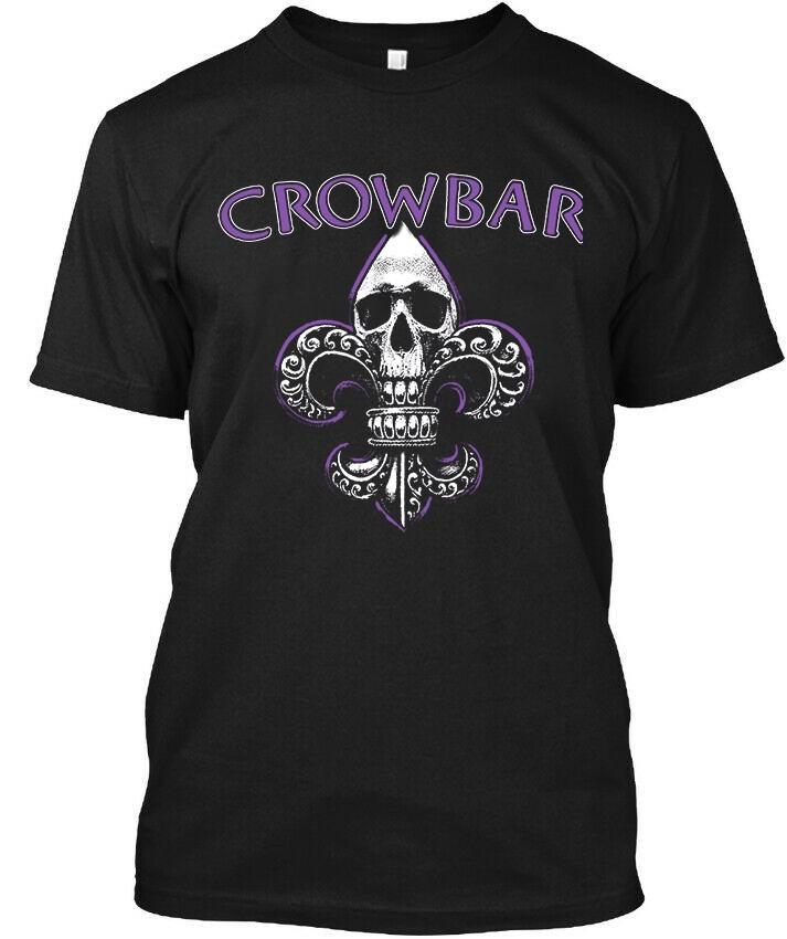Limited New List Crowbar American Doom Sludge Music Retro Art Logo T-Shirt