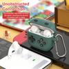Silicone Case For Apple AirPods Pro 4 3 Shockproof Protective Cover Support Wired & Wireless Charging with Anti-Lost Carabiner