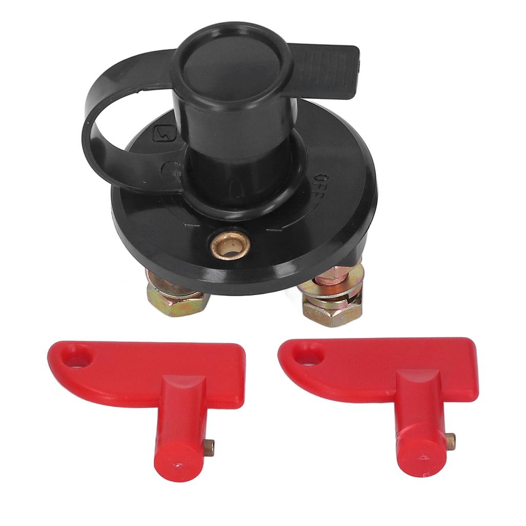 Battery Disconnect Switch Power Cut Off Isolator DC 12V 24V Accessory for Car Boat