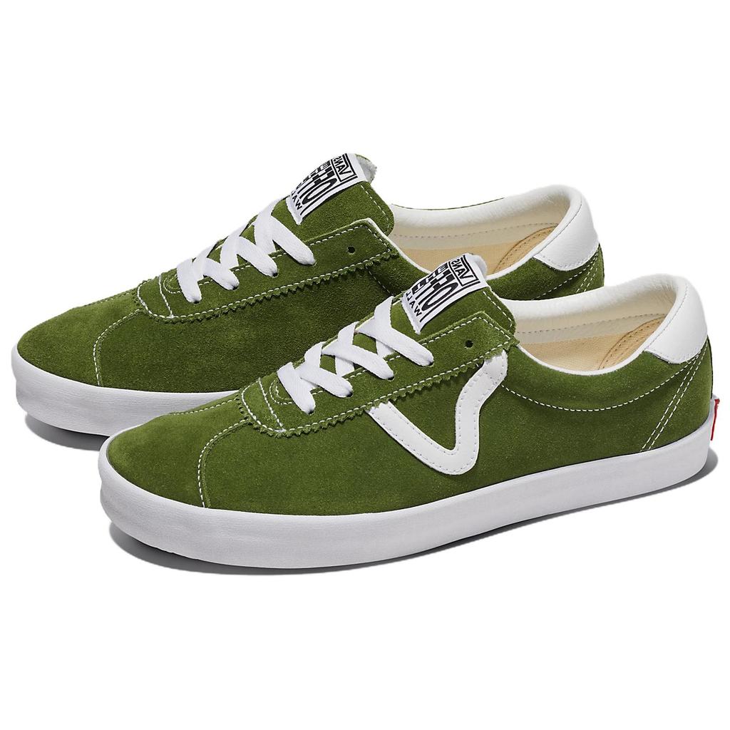 Vans Sport Low Retro Comfortable Durable Low-Top Skate Shoes Unisex Sneaker Green VN000D09CIB