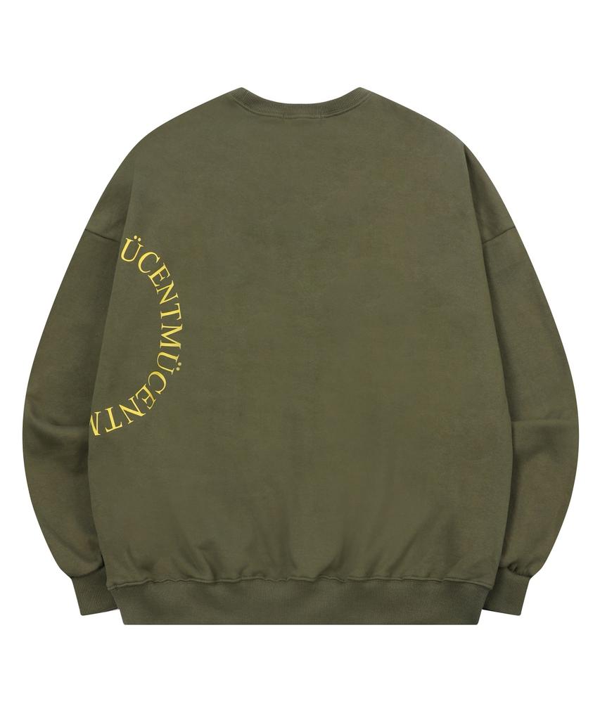 MUCENT Side Circular Logo Signature Sweatshirt (Unisex)