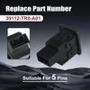 1pc 5pin Audio Input Jack Fit for Honda Civic Hybrid Sedan Hybrid Sedan-L 1.5L