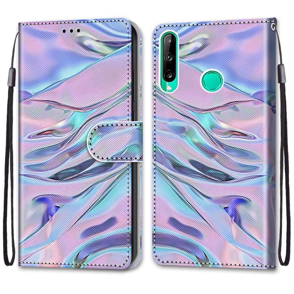 Роскошный окрашенный кожаный чехол-кошелек в стиле книги, защитный чехол для Huawei Y5 Y6 Y7 Y9 P30 P40 P20Lite/Mate 20 Lite/P Smart Z/Nova 6SE