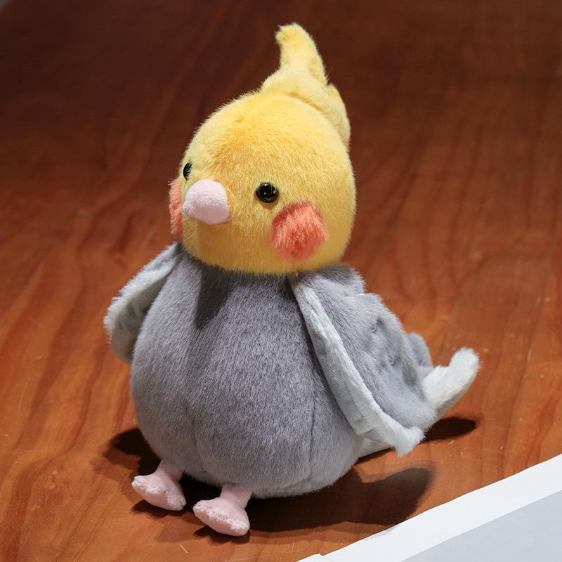 Милая кукла-попугай, плюшевая игрушка-птица, кукла-попугай, детский сад, ребенок, чревовещание, ручная кукла