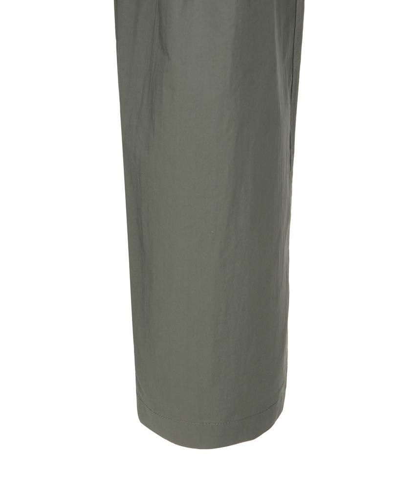 IL CORSO [Dry Cool] One-Pleat Cargo Parachute Pants Grayish Khaki Iepa5E008K5