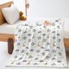 Blanket Cartoon Animal Mushroom Penguin Blanket Lamb Fleece Crystal Fleece Blanket