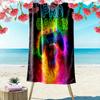 Gamepad Print Beach Towel, Large Soft Quick Dry Towel for Beach Camping Swimming