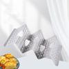 Easy-Access Handle Convenient Wave Shaped Tray Plate Taco Holder Kitchen Tools Taco Shell Stand
