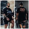 Retro 2026 Fitness Tshirt Oversize Gym Running Sport Tshirt Cotton Unisex Unisex Summer Luxury Brand Retro Loose Tee Unisex