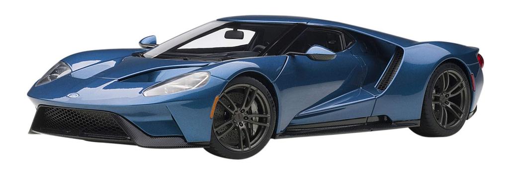 AUTOart Ford GT 2017 Metallic Blue Finished Product 1/18