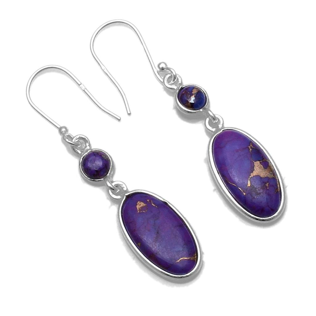 Серьги из натурального черного оникса с драгоценными камнями, твердые серьги из стерлингового серебра 925 пробы, серьги ручной работы, ювелирные изделия, подарок для женщин и девочек, E-370