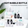 Wedding Party Bride And Groom Bubble Bottle 1 Sets (24Pcs)